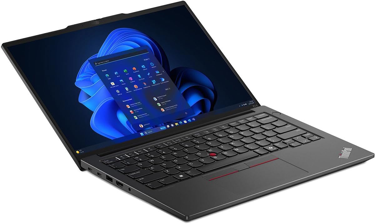 Lenovo ThinkPad E14 Gen 6 21M3000NUS 14' Notebook - WUXGA - AMD Ryzen 5 7535U - 16 GB - 256 GB SSD - English Keyboard - Black