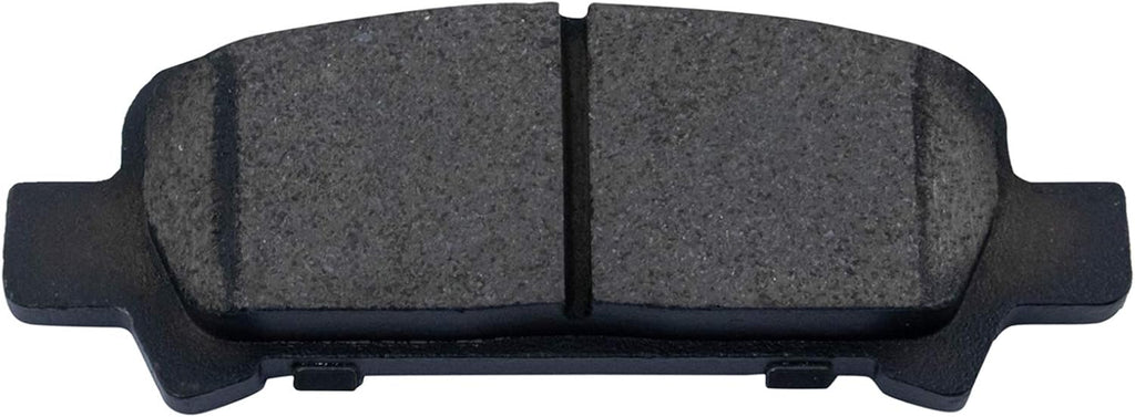 TRQ Rear Ceramic Brake Pad and Rotor Set Compatible with 2000-04 Subaru Outback H4 2.5L 2001-04 Outback H6 3.0L DOHC 2003-06 Baja