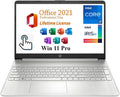 HP Pavilion Business Laptop (2024), 15.6' FHD Display,with Free Lifetime Office 2021, Intel i7-1255U (10-core, up to 4.7Ghz),64GB, 1TB SSD, Intel Iris Xe Graphics, Windows 11 Pro, Silver