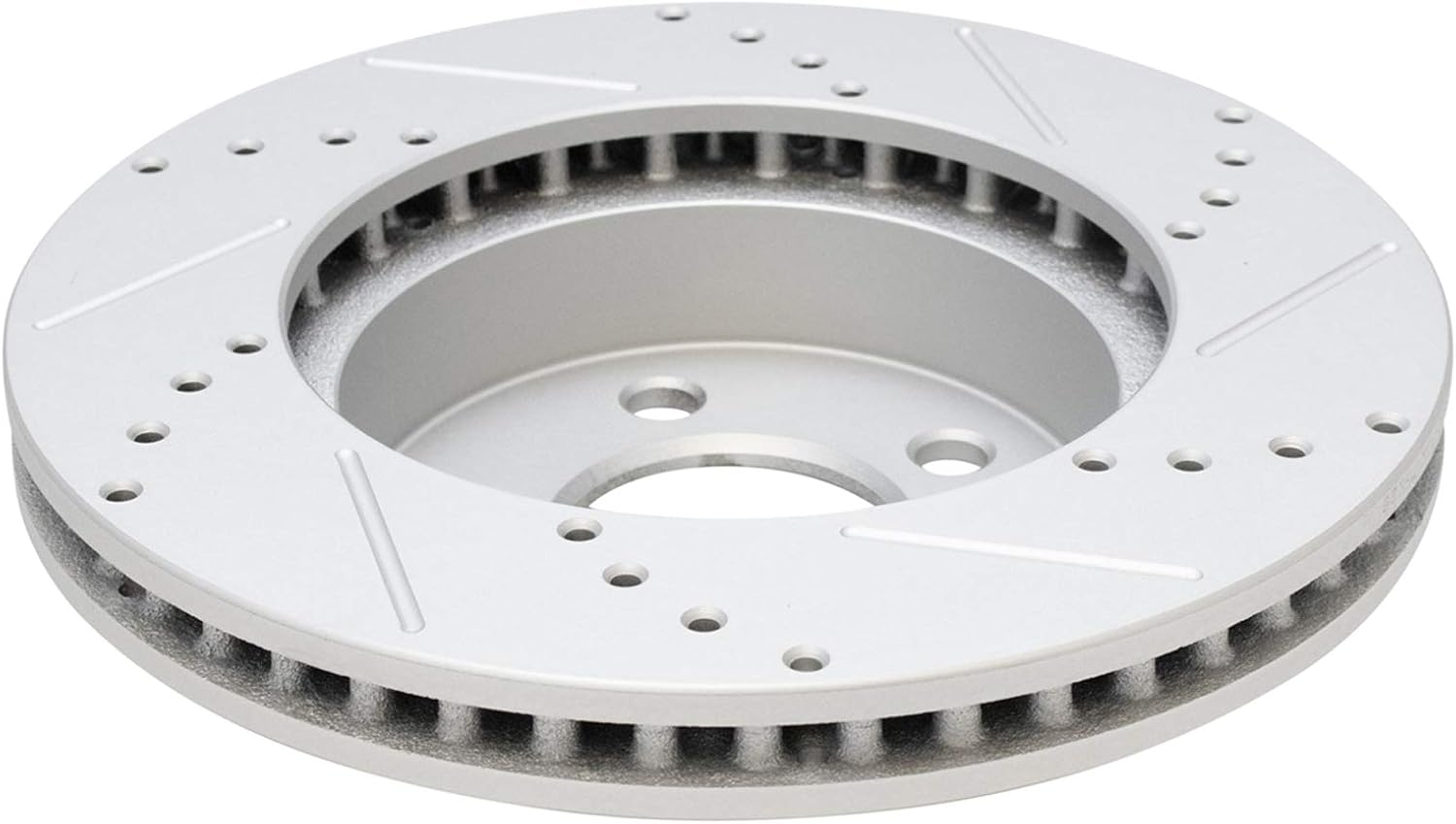 TRQ Performance Front Brake Pad and Rotor Set Ceramic Vented Coated Rotors Calipers Compatible with 2002-2007 Jeep Liberty