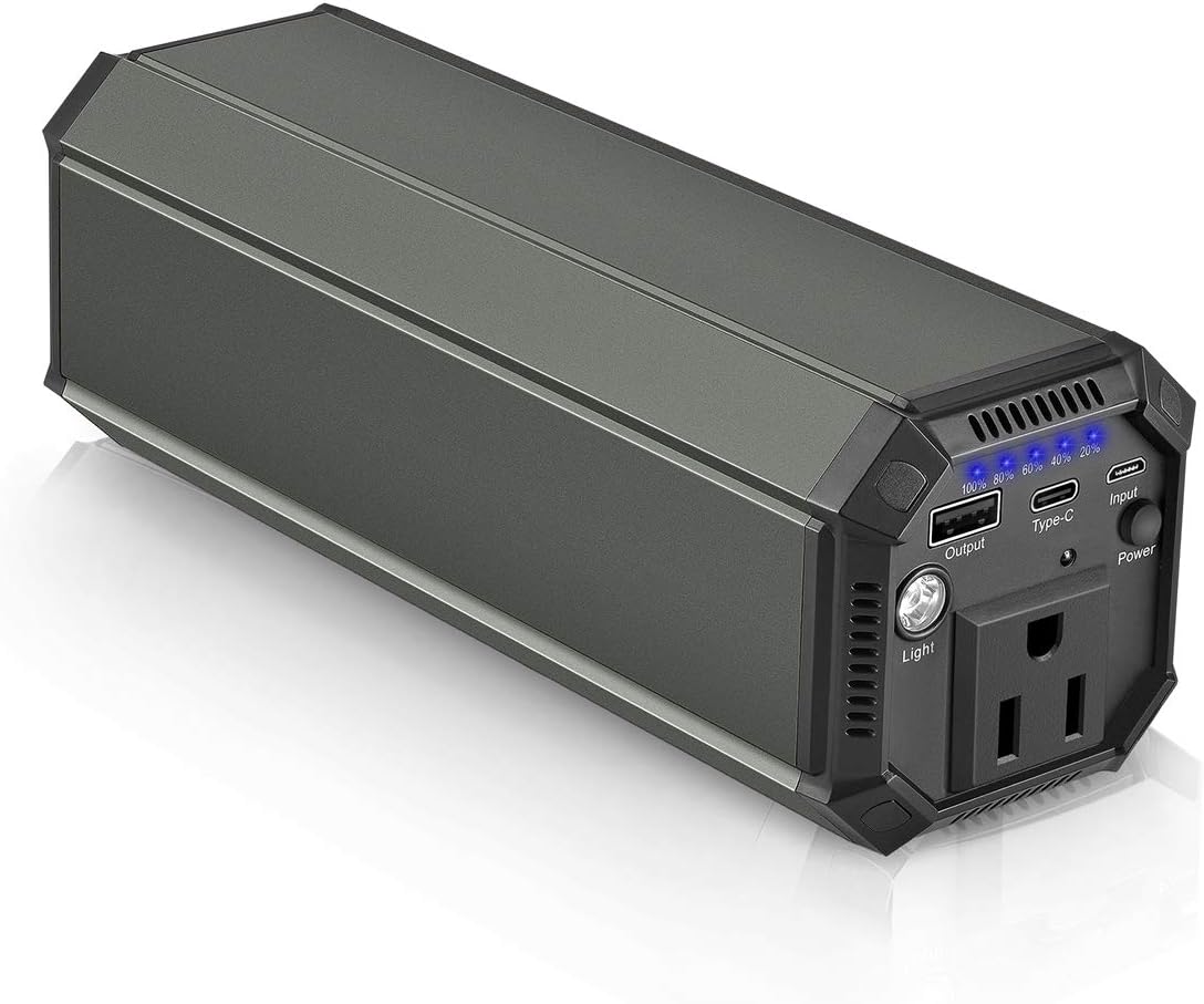 AC Outlet Portable Laptop Power Bank, Universal 116Wh/31200mAh 100W Travel Laptop Charger, External Battery Pack for MacBook, Acer, HP, Samsung, Dell, ASUS, Lenovo, Notebook