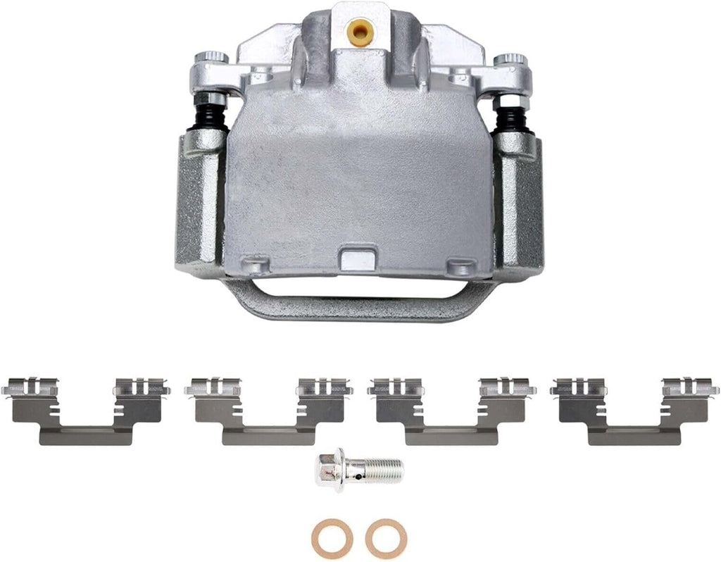 Detroit Axle - REAR Brake Kit for 2007-2013 Chevy GMC Suburban Silverado Sierra Yukon XL 1500 Tahoe Escalade Disc Brake Rotors Ceramic Brakes Pads Brake Calipers Replacement