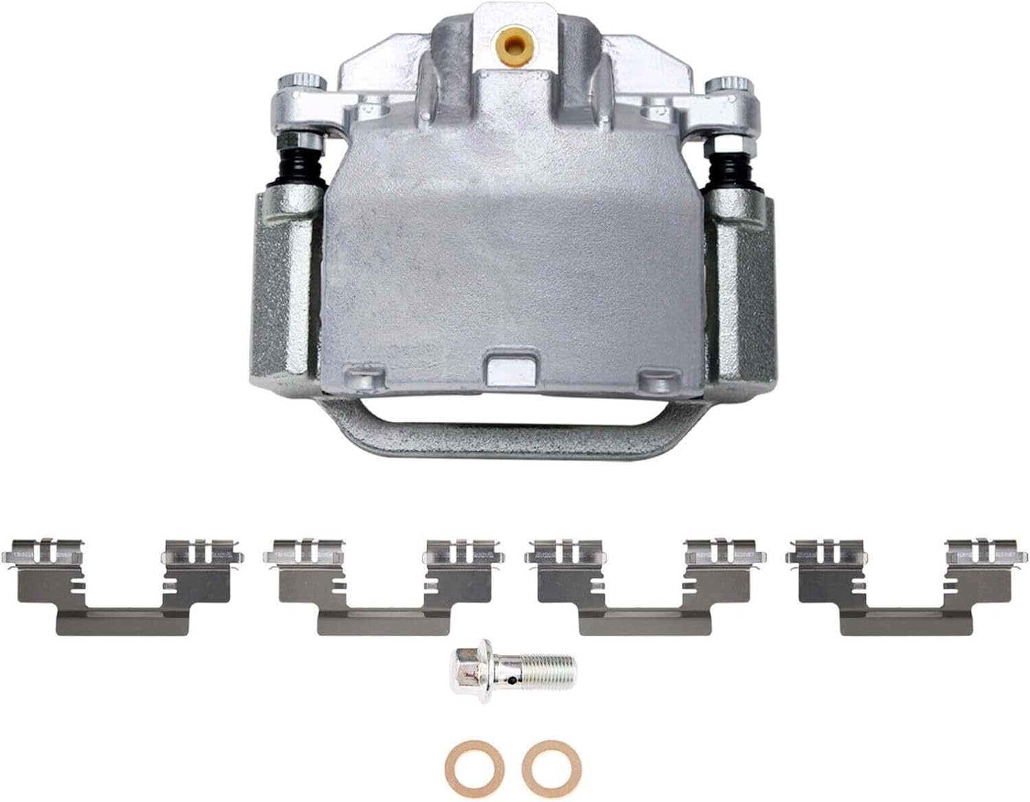 Detroit Axle - REAR Brake Kit for 2007-2013 Chevy GMC Suburban Silverado Sierra Yukon XL 1500 Tahoe Escalade Disc Brake Rotors Ceramic Brakes Pads Brake Calipers Replacement