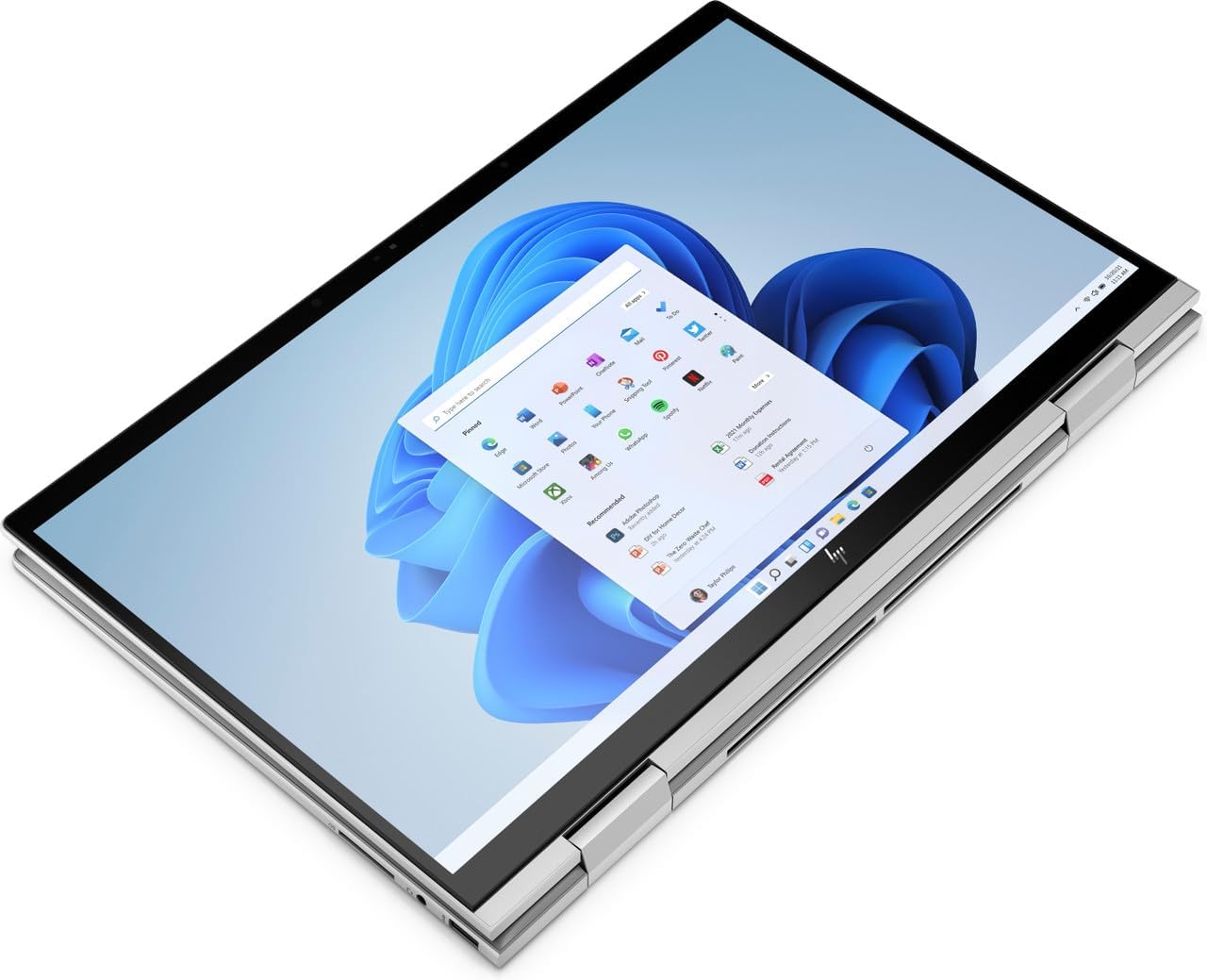 HP Envy x360 2-in-1 Laptop 2022 15.6' FHD 1920 x 1080 Display Touchscrenn, Intel Core i7-1260P, 12-core, Intel Iris Xe Graphics, 32GB DDR4, 1TB SSD, Backlit KB, Thunderbolt 4, FP, Windows 11 Pro