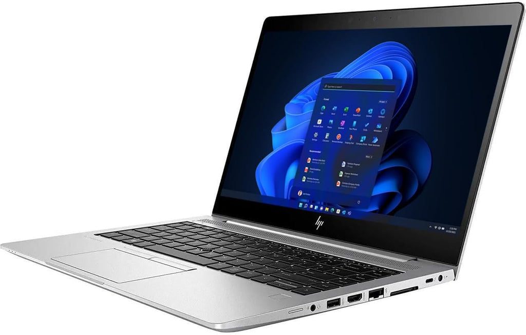 HP EliteBook 840 G6 14' FHD Business Laptop Computer, 8th Gen Intel Core i5-8365U, 16GB DDR4 RAM, 512GB SSD, Fingerprint, Backlit Keyboard, HDMI, Windows 11 Pro (Renewed)
