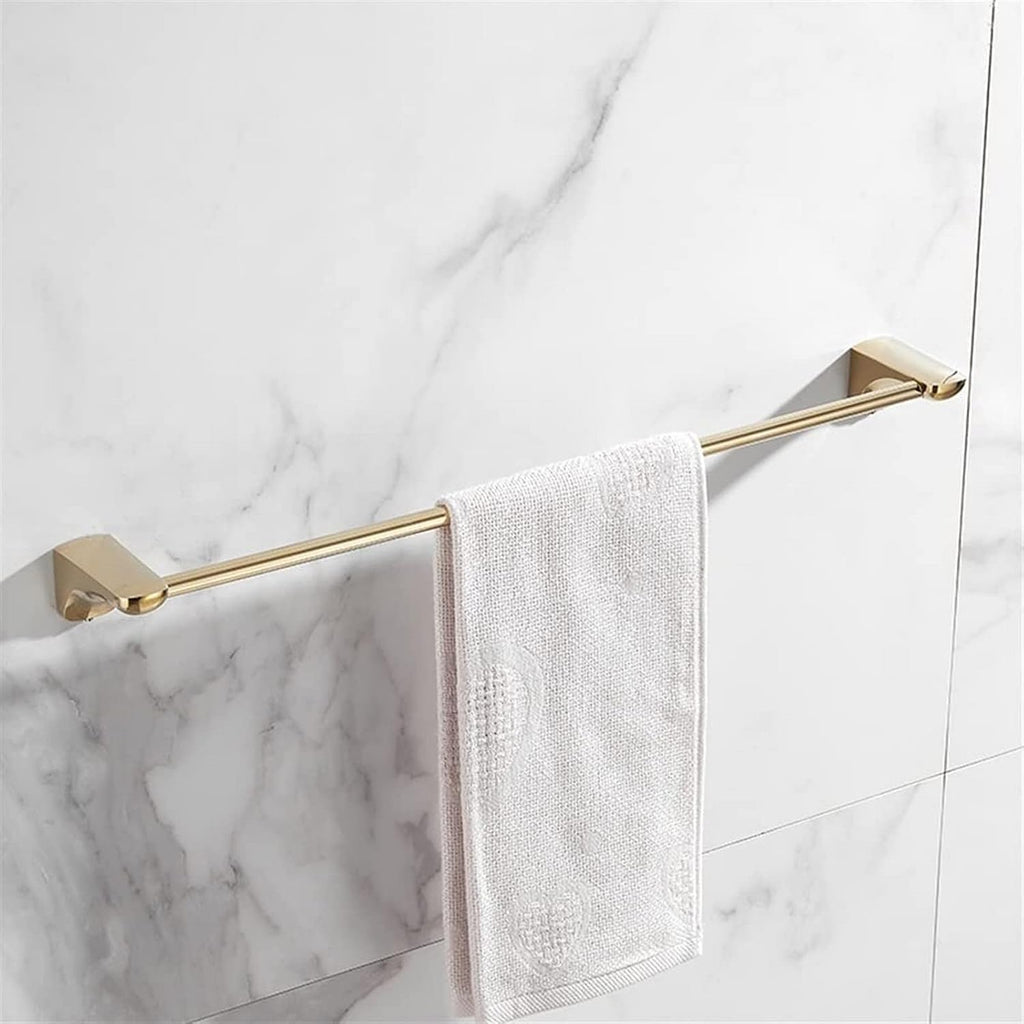 Bathroom Rack Bathroomccessories Paperolder, Corner Shelf, Rail, Toilet Brusholder, Towel Racks, Brass Gold Bathroomardware Set Bathroomecor Soapish(Single Towel Bar)