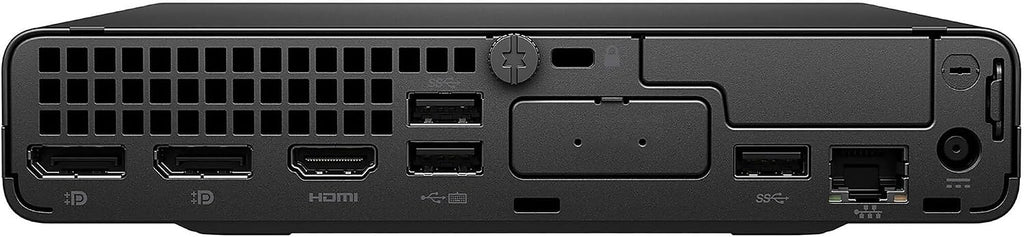 HP Pro Mini 400 G9 Desktop Computer, Intel Celeron G6900T Processor, 32GB DDR5, 1TB SSD, 3-Monitor Ports (2X DisplayPort + HDMI), WiFi 6E, RJ-45, USB-C, Wired Keyboard& Mouse, Windows 11 Pro