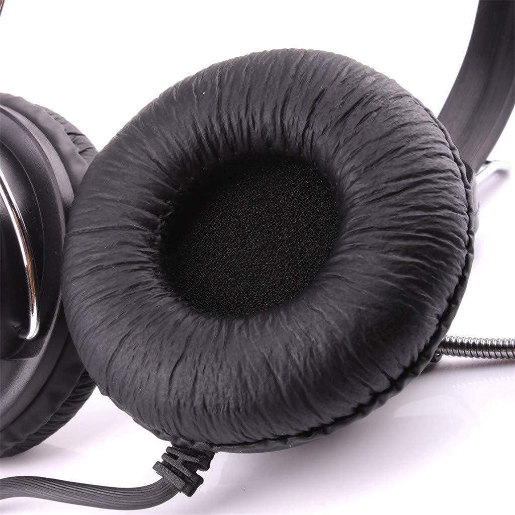 Surround Sound Gaming Headset, Gaming Headset Wired Headset, 3.5mm Audio Jack Over Ear Headphones Wired for Headset Gamer Headset with Microphone