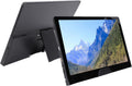 Asixxsix Portable Monitor 11.6 Inch, 2.5K FHD Touchscreen 120HZ, USB HDMI Type C mini HD, 3.5mm Headphone Jack, Lightweight Second Monitor with Stand, for Laptop PC, Plug & Play