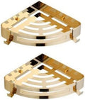 Bathroom Rack Bathroomccessories Paperolder, Corner Shelf, Rail, Toilet Brusholder, Towel Racks, Brass Gold Bathroomardware Set Bathroomecor Soapish(Corner Shlef)