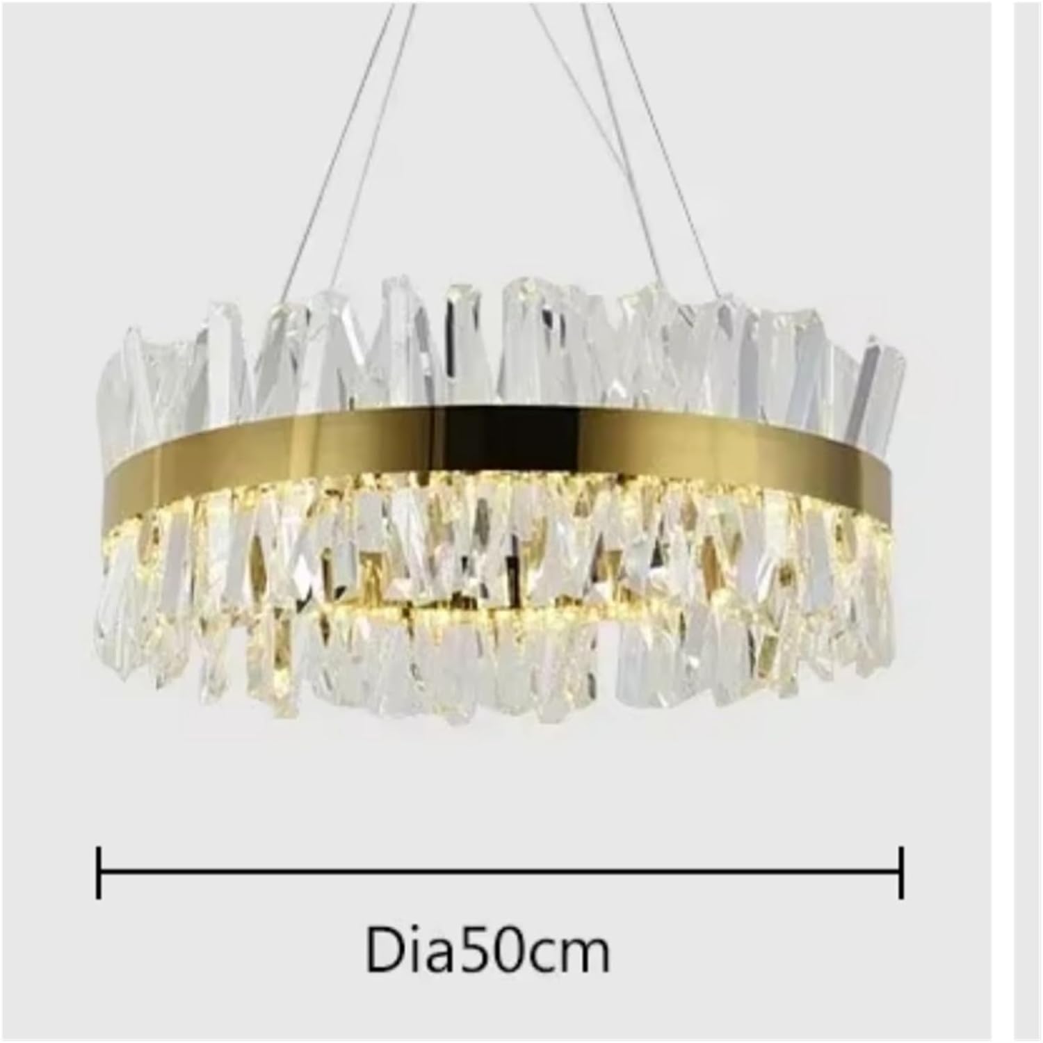 Nordic Luxury Crystal Chandelier Modern Gold Silver Round Led Pendant Light Living Dining Table Room Hotel Home Decor Hanging Lamps,Dining Light Fixtures