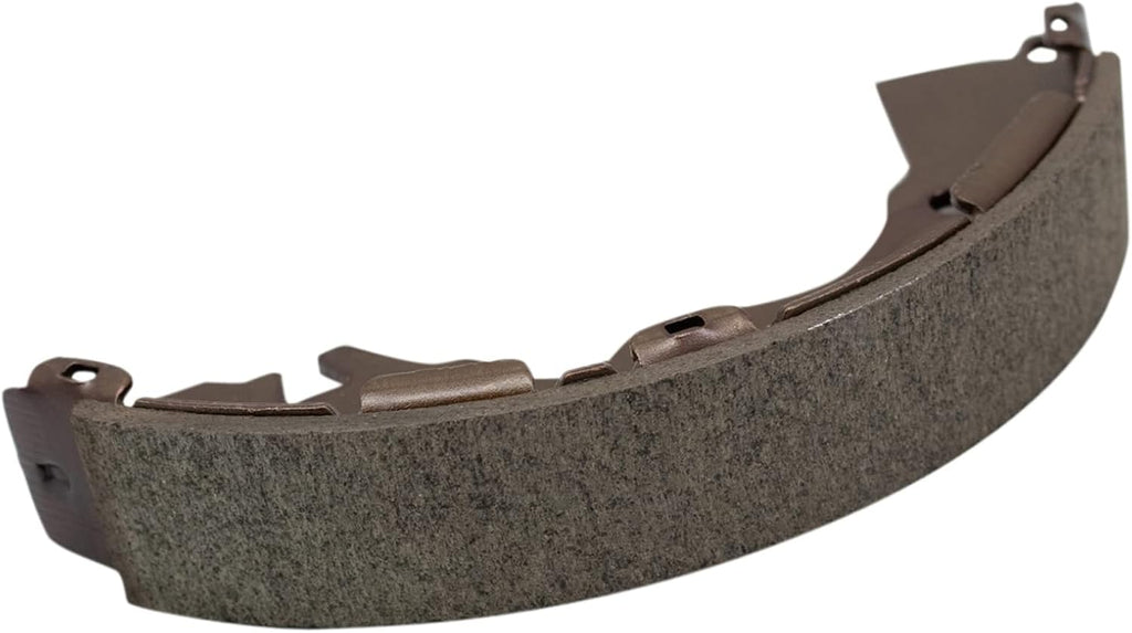TRQ Front & Rear Brake Pad & Rotor,Shoe & Drum Kit Premium G-Coated Performance Slotted X Drilled Ceramic Compatible with 2006-2011 Kia Rio