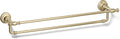 Kohler 72570-AF Artifacts® 24' Double Towel bar, Vibrant French Gold