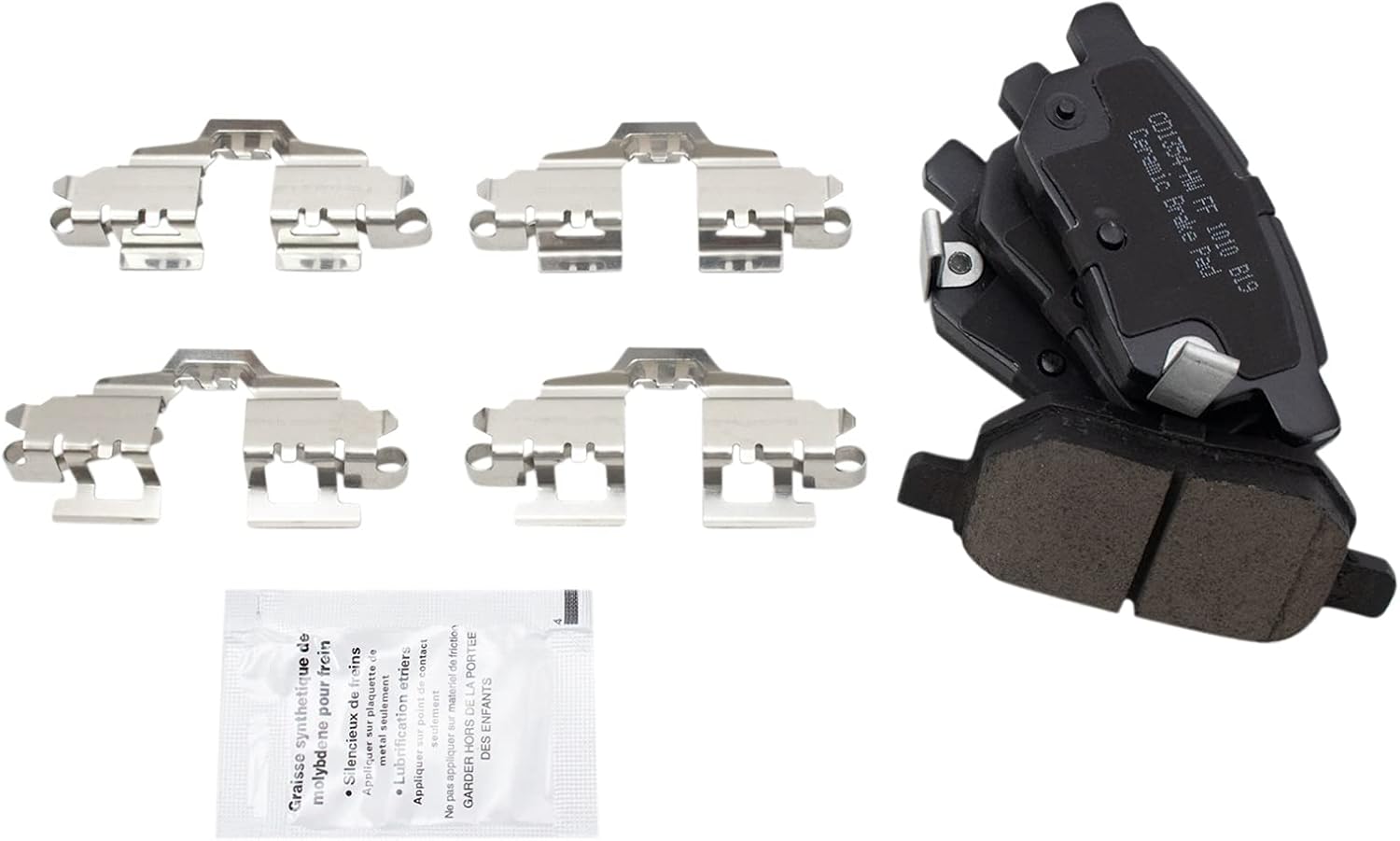 TRQ Rear Brake Pad and Rotor Set Ceramic Rotors Calipers Compatible with 2008-2015 Scion xB