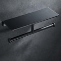 Paper Towel Hook Bathroom roll Paper Holder Paper Towel Hook Holder Toilet Paper Towel Holder, Double Black Ancient Paper Holder