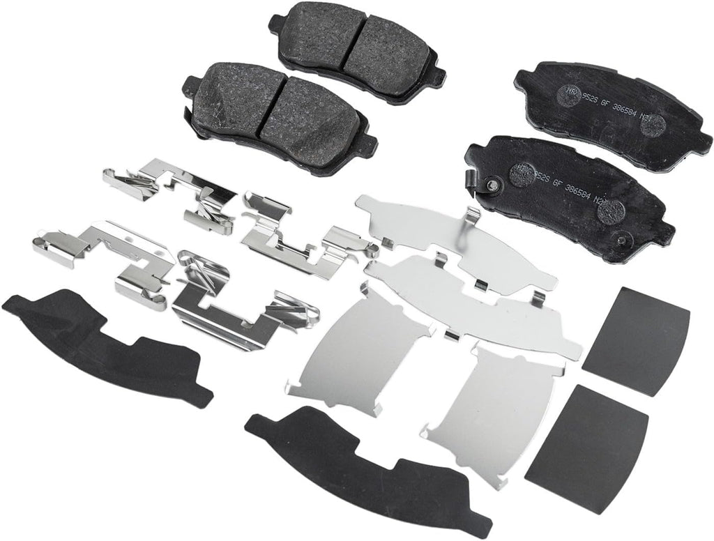 Replacement Front Brake Disc and Pad Kit fits Ford Fiesta 2011-2013 1.6L 4-Cyl (Front 2-Wheel)