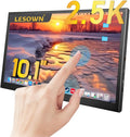 10.1 inch Touchscreen Small Portable Monitor 2.5K 2560x1600 IPS Screen Display USB-C HDMI Travel Secondary Computer Monitor for CCTV Gaming Windows PC with Speakers