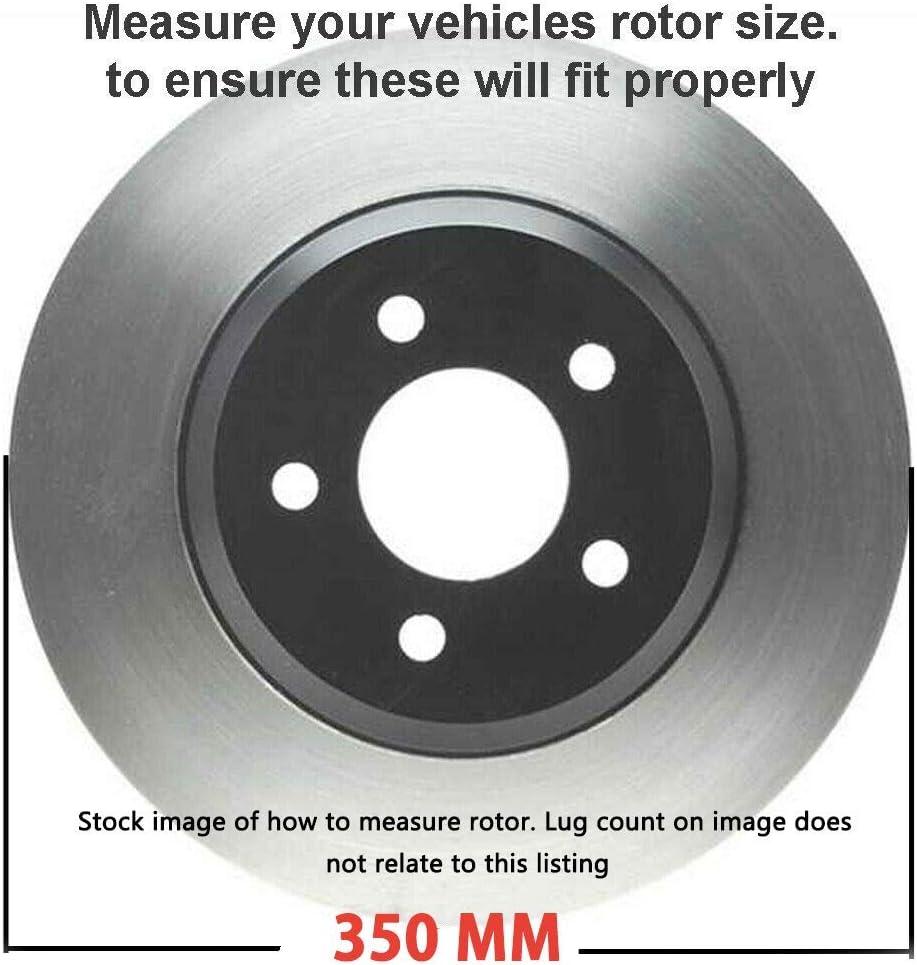 Detroit Axle - Front Brake Kit for Nissan Armada TITAN, Drilled and Slotted Disc Brake Rotors Ceramic Brakes Pads Replacement - [13.78' inch Rotors]