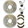 Rear Wheel Cylinder Drum Shoe Brake Kit for Ford Fiesta 2012 1.6L L4