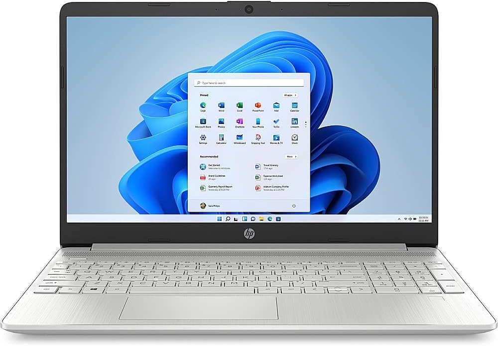 HP 15.6 inch Laptop, Intel Core i5-1135G7 Processor, 15.6' FHD Anti-Glare LED Display, HDMI, Wi-Fi and Bluetooth, Lightweight Design, Fast Charge, Windows 11 Home (16GB RAM | 1TB SSD)