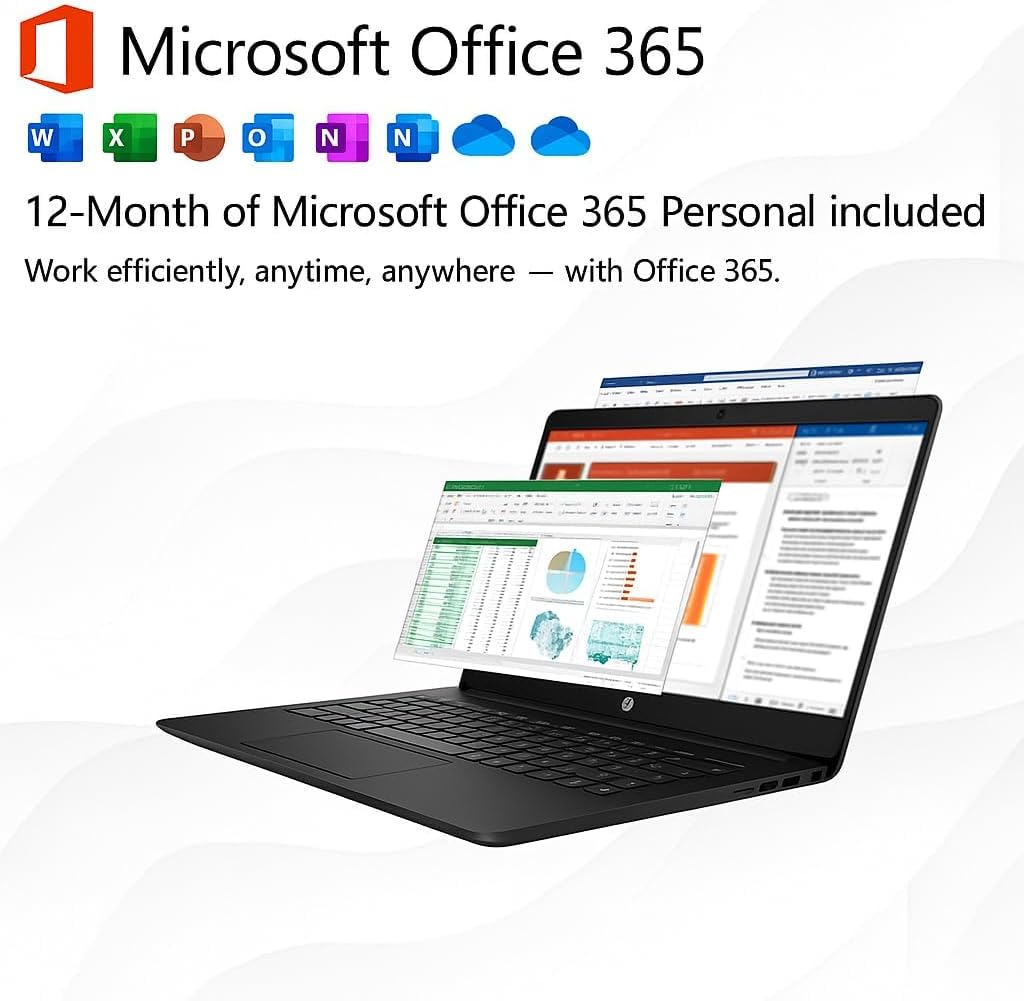 HP Business Laptop with Microsoft Office 365, AMD Ryzen 5 5500U Processor (Beats i7-1165G7), 15.6' FHD Display, 64GB RAM, 2TB SSD, Ethernet RJ-45, SD Card Reader, HDMI, Windows 11 Pro, WOWPC USB