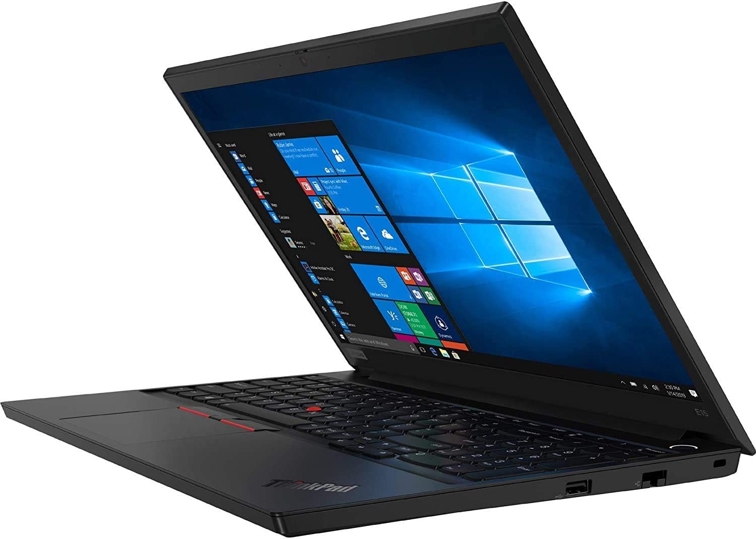 Lenovo Thinkpad E15 Business Laptop, 15.6' FHD IPS Display, Intel Core i7-10510U, 32GB RAM Memory, 1TB PCIe NVMe SSD, Webcam, Zoom Meeting, Windows 10 Pro, Black