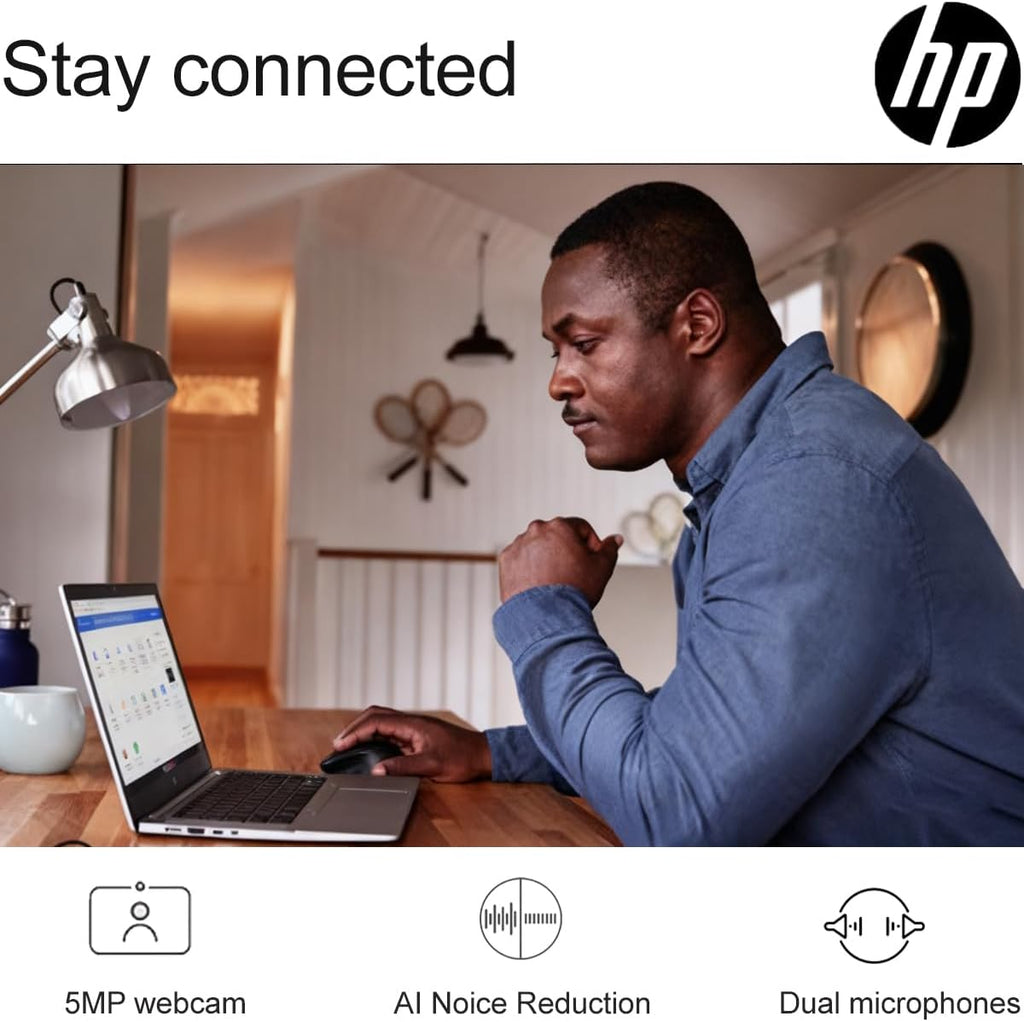 HP Elite C640 G3 Chromebook Plus (14' FHD, Intel i5-1245U vPro, 8GB RAM, 1TB SSD, 10-Core (>i7-1165G7)) Enterprise Laptop for Business, College, Backlit, Fingerprint, 2x Thunderbolt 4, Chrome OS