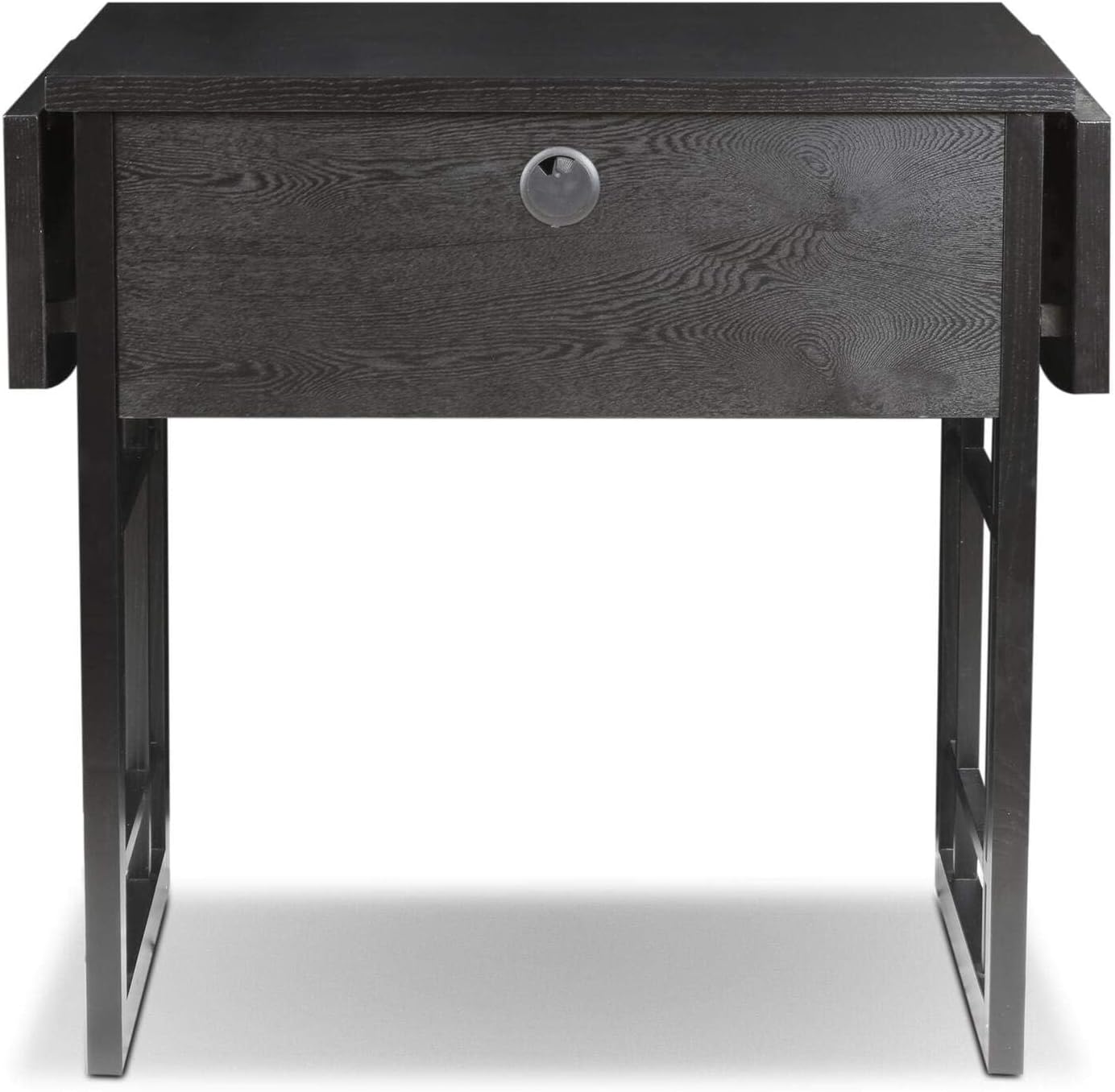 Mission Drop Leaf Computer Desk, 32-Inch, Solid Wood, Compact Folding Writing Desk for Small Spaces, Home Office – Leick Home, 82420