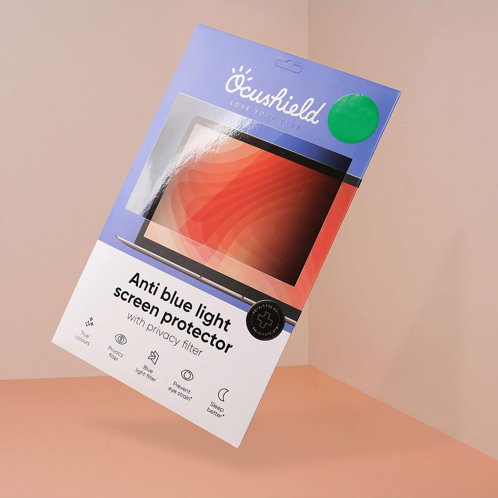 Ocushield 23' (16:10) Premium Anti Blue Light Screen Protector with Privacy Filter for Laptops and Computer Monitors - Anti-Glare - Easy Install - Anti-Fatigue (496 x 310 mm)