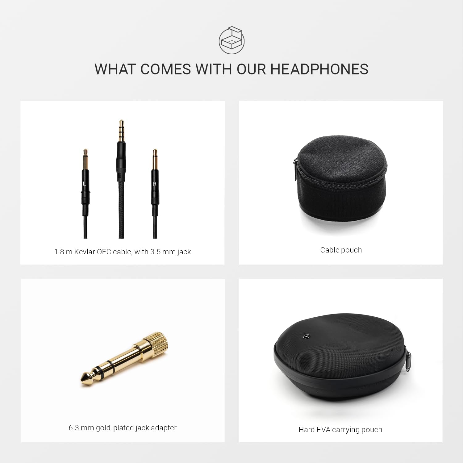 MEZE AUDIO 105 AER | Wired Over-The-Ear Lightweight Audiophile Open-Back Headphones | 50mm Dynamic Drivers | Low Impedance 42 Ohms | Cables and Carrying Pouch Included (Black)