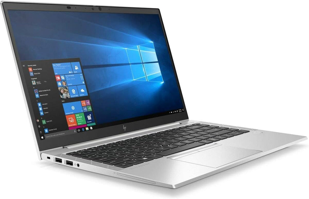 HP EliteBook 840 G7 14' FHD IPS Premium Business Laptop, 10th Gen Intel Core i7-10610U, 16GB RAM, 512GB PCIe SSD, Backlit Keyboard, Fingerprint Reader, WiFi 6, USB-C, Windows 10 Pro, Silver