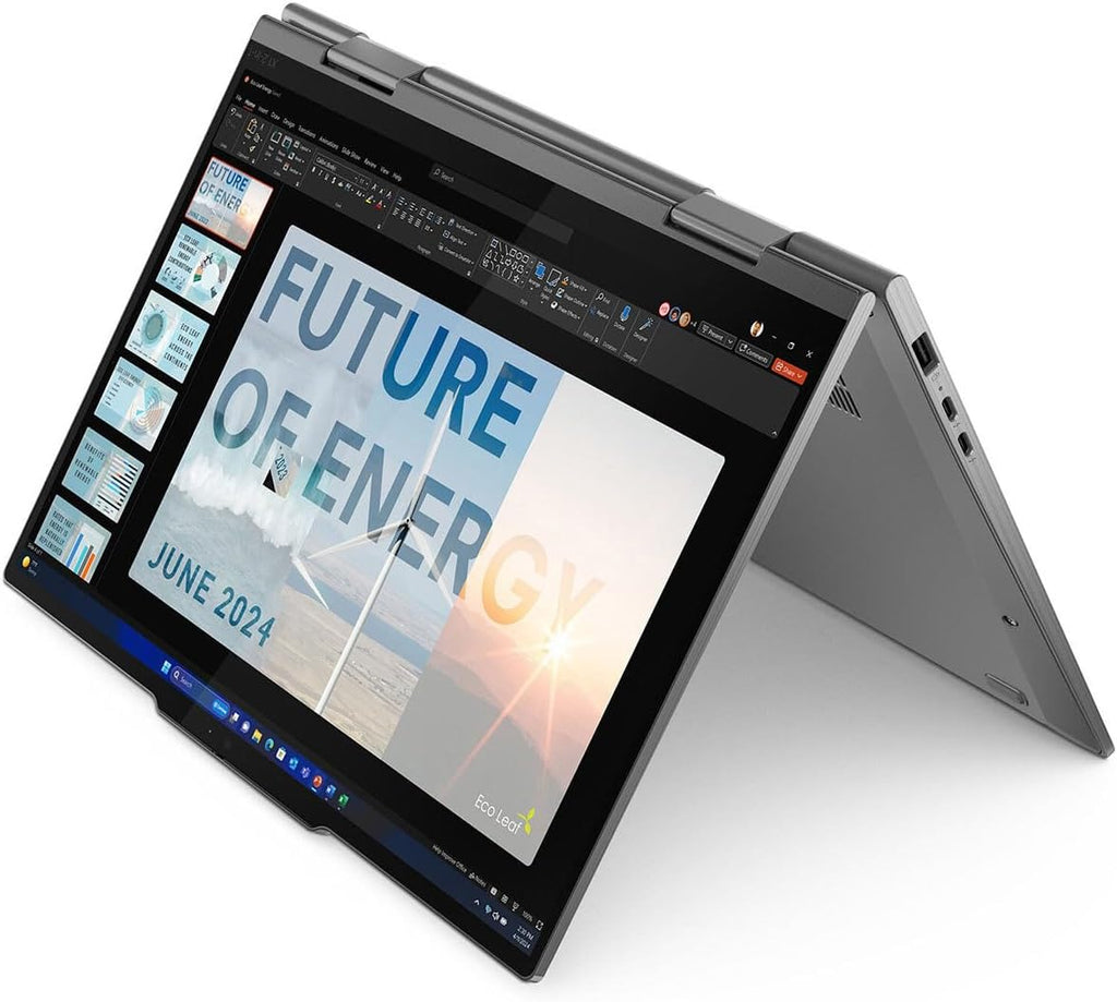 Lenovo ThinkPad X1 Gen 9 21KE005PUS 14' Touchscreen Convertible 2 in 1 Notebook - WUXGA - Intel Core Ultra 5 125U - Intel Evo Platform - 16 GB - 512 GB SSD - English Keyboard - Gray