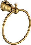 KETTEL Bathroom Hardware ， Gold Robe Hook Towel Rail，Fixtures Holder Bathroom Accessories,Wall-Mounted Bathroom Rack Accessory (Color : Tissue Holder)