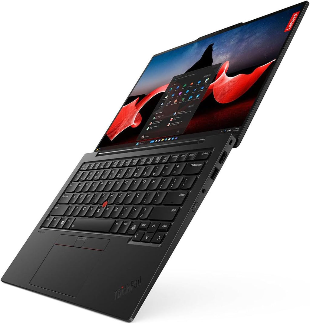 Lenovo ThinkPad X1 Carbon Gen 12 21KC00A8US 14' Notebook - WUXGA - Intel Core Ultra 7 155U - Intel Evo Platform - 16 GB - 512 GB SSD - English Keyboard - Black Paint