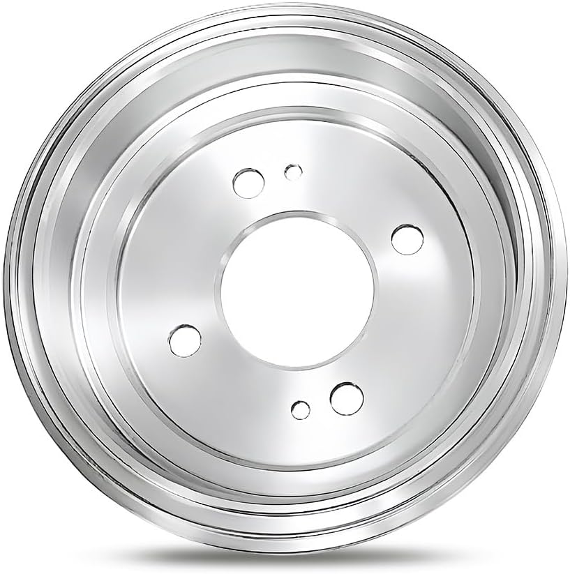 2 PC Rear Brake Drum 9.62inch (244.35mm) Replacement Brake Kit 4 Lug fits Ford Fiesta 1.6L 2011 2012 2013 2014 2015 2016 2017 2018 2019, fits Ford Fiesta 1.0L 2014 2015 2016 2017