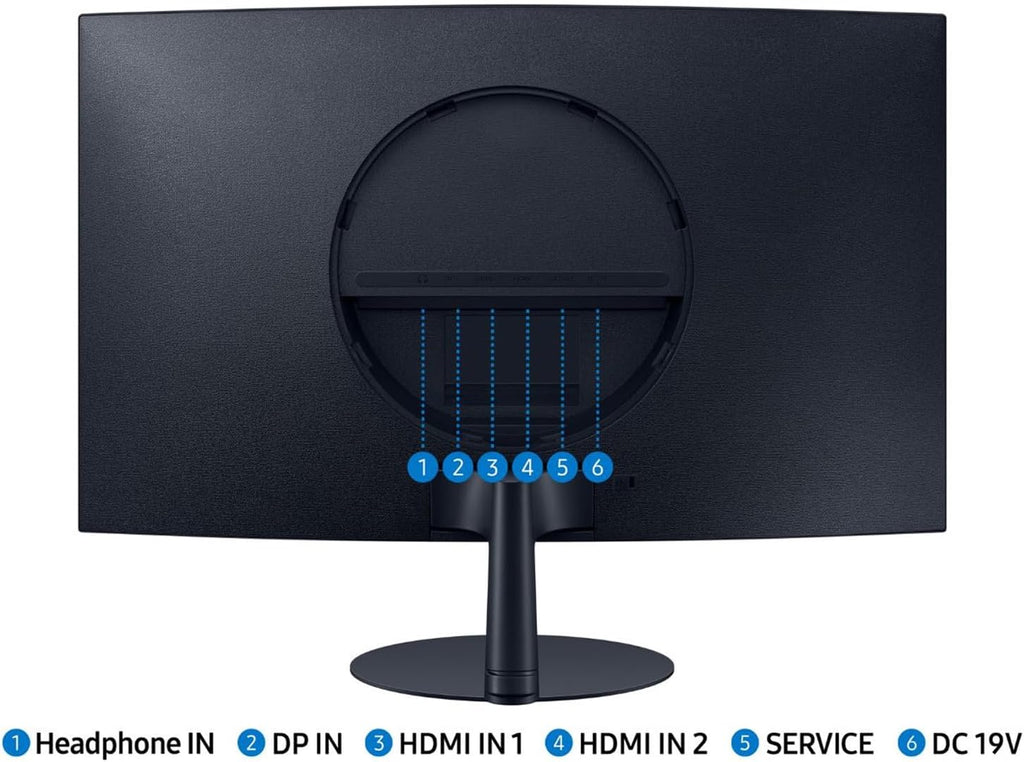 Samsung S39C 27-inch 1080P FHD Curved IPS LCD Monitor, 2-Pack Bundle with FreeSync, HDMI, DisplayPort, Speaker, Desk Mount Dual Monitor Stand (S27C394EAN), black