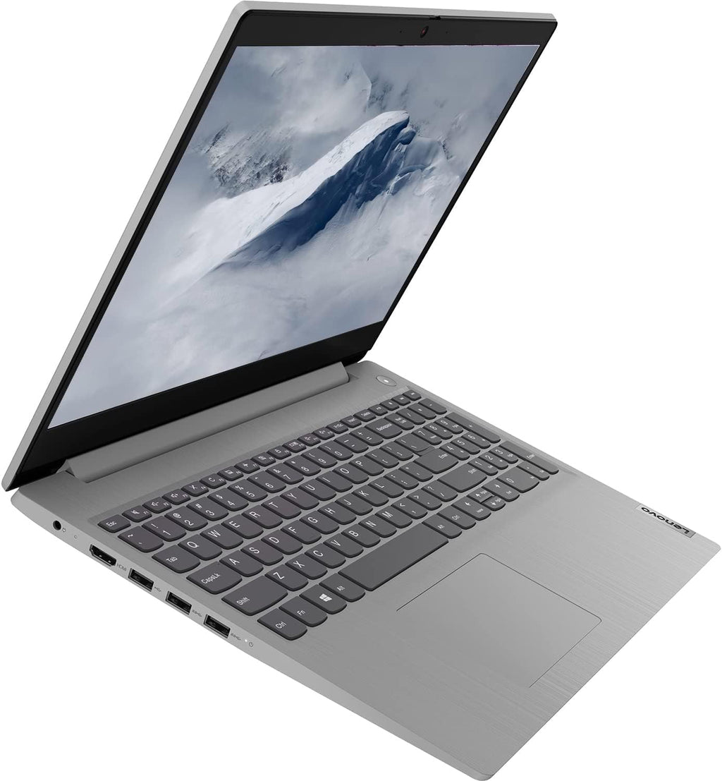 Lenovo IdeaPad 3i 15' HD Touchscreen Laptop with Office 365, Intel Core i3-1115G4 Processor, 8GB RAM 256GB SSD, 256gb 9H Docking Station, WiFi 6, Webcam, Bluetooth, Windows 11 Home, Grey