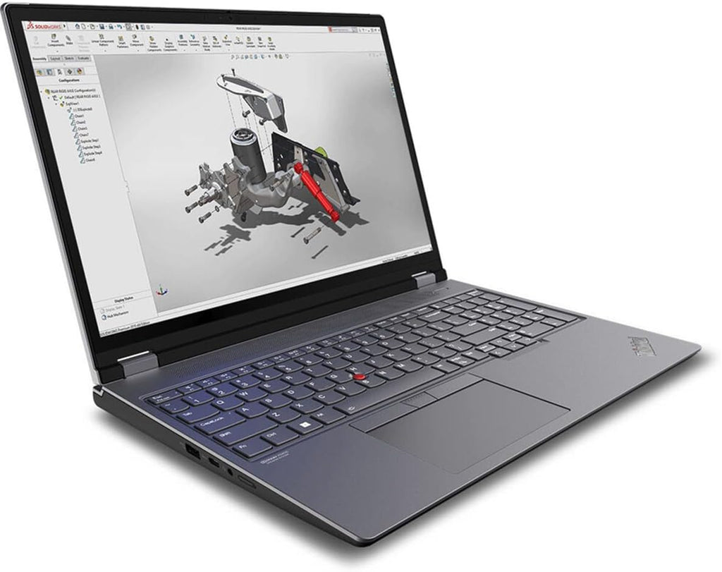 Lenovo ThinkPad P16 Gen 2 21FA002NUS 16' Mobile Workstation - WQXGA - 2560 x 1600 - Intel Core i9 13th Gen i9-13950HX Tetracosa-core (24 Core) - 32 GB Total RAM - 1 TB SSD - Villi Black, Storm Gray