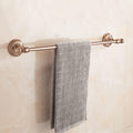 ICOBES Hand Towel Bar Rack, Bathroom Towel Holder, Rose Gold Bathroom, Bathroom Hotel/Home Bathroom Storage Towel Rack, Towel Rail, Bathroom Shelf/Double Pole Bathroom (Color : Single Pole)