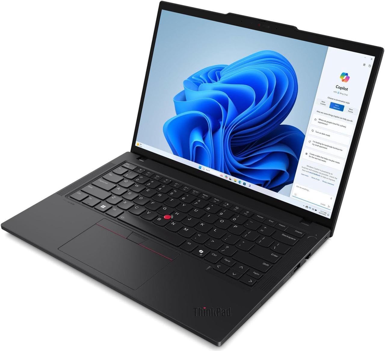 Lenovo ThinkPad T14 Gen 5 21ML006LUS 14' Notebook - WUXGA - Intel Core Ultra 7 155U - 16 GB - 512 GB SSD - English Keyboard - Gray