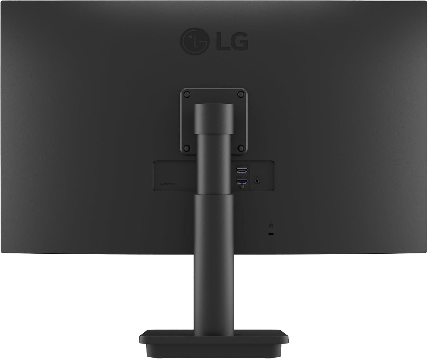 LG 27MS550-B 27 inch IPS Computer Monitor FHD (1920x1080) 100Hz 5ms Reader Mode Tilt/Height Stand Built in Speaker Borderless Design OnScreen Control Black Stabilizer DAS Crosshair HDMI Black
