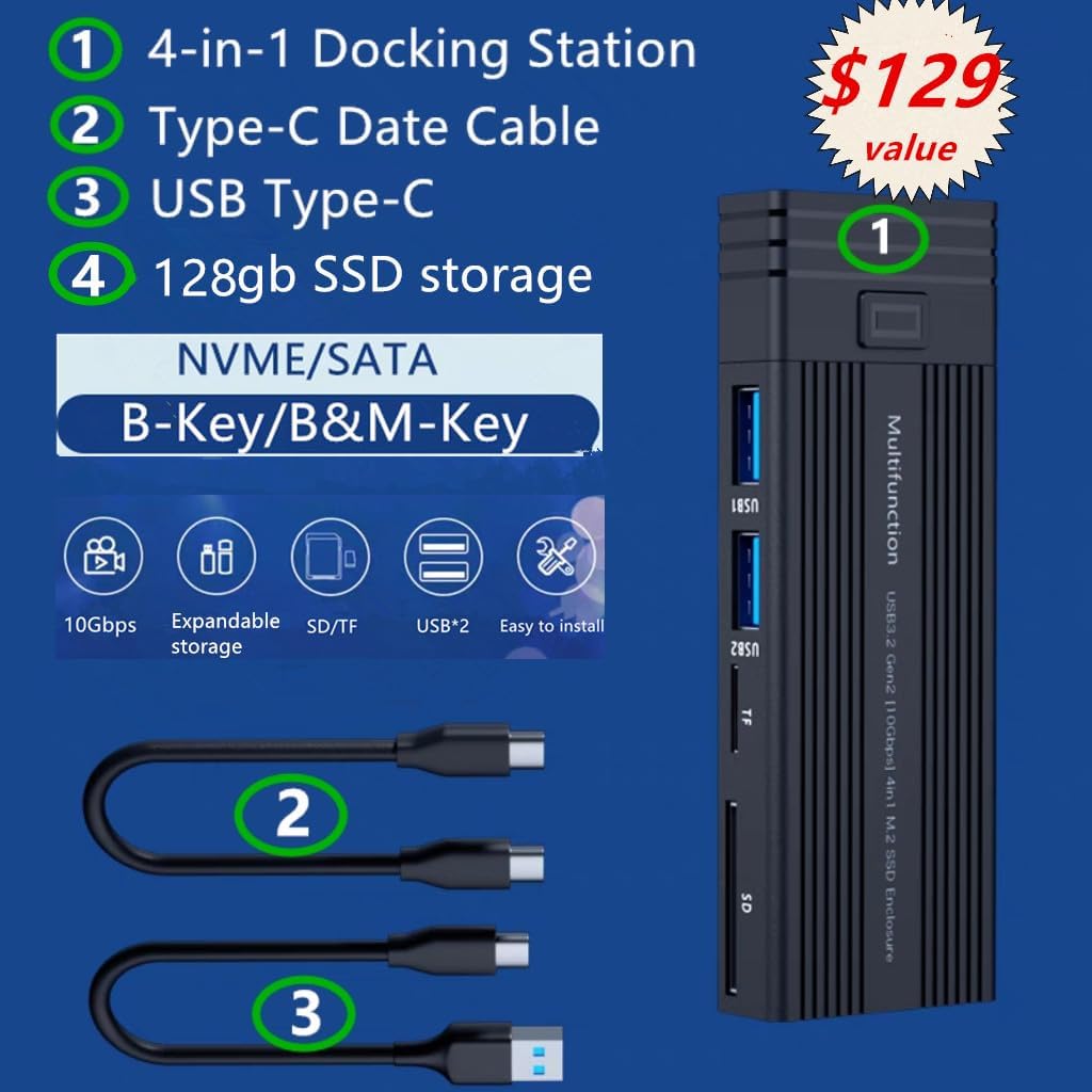 HP 14' HD Laptop, Intel Processor N150, 16GB RAM 512GB SSD, Wi-Fi 6, Bluetooth, HDMI, 128gb 9H Docking Station, Microsoft 365 Personal, Windows 11 Home, Tranquil Pink