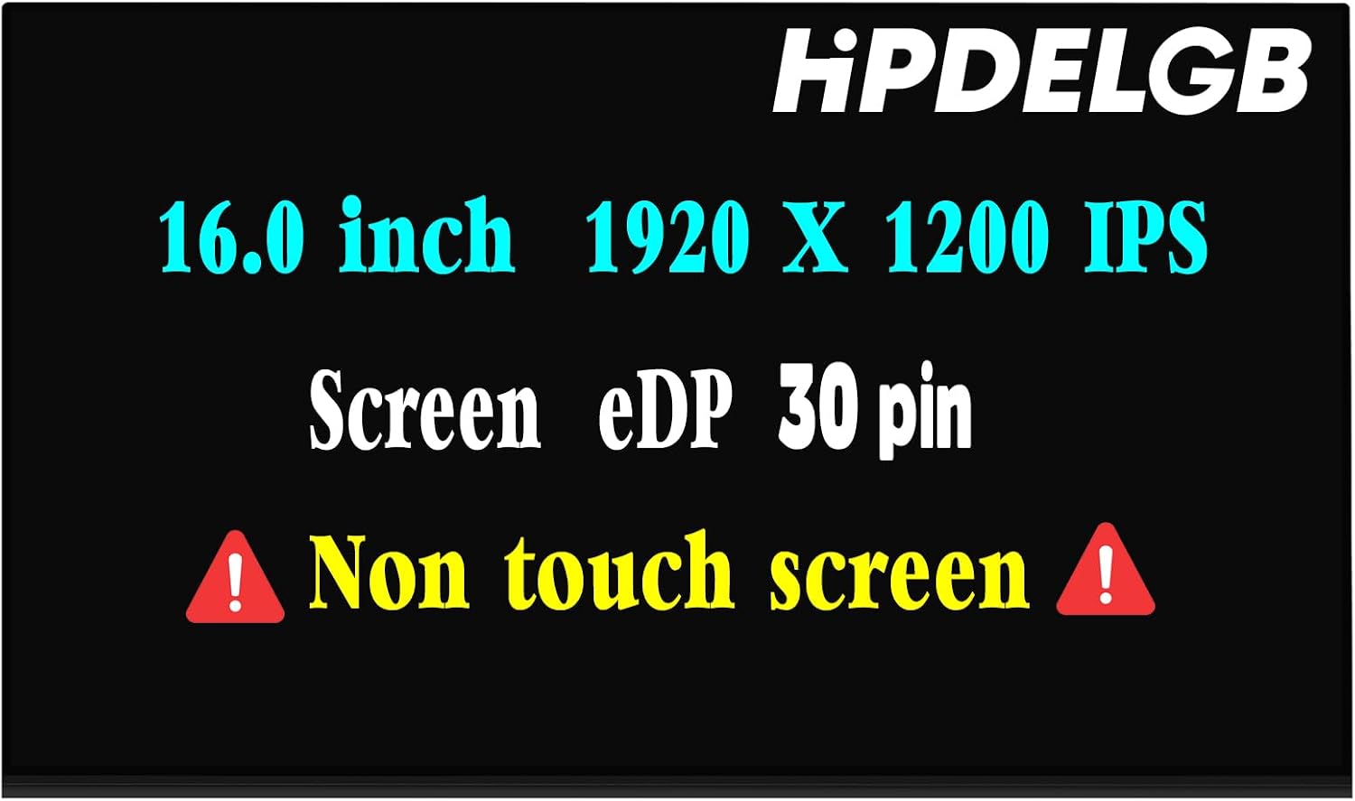 Replacement for Lenovo ThinkPad E16 Gen 1 2 Type 21M5 21M6 T16 Gen 3 Type 21MN 21MQ 21MN005HUS 5D10V82439 5D10V82408 5D10V82440 5D10V82449 5D11E38376 5D11L44828 LCD Non Touch Screen Panel