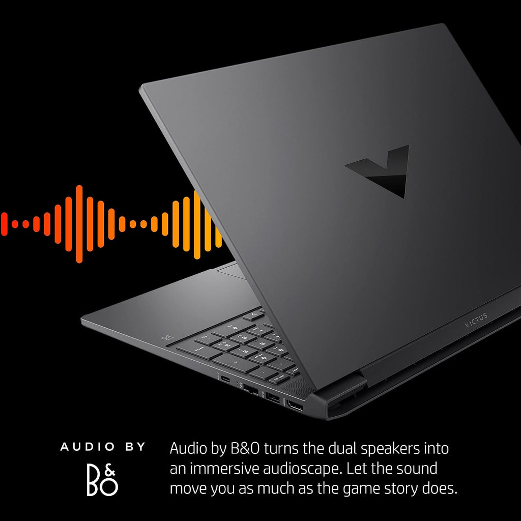 HP Victus 15 Laptop, FHD IPS 144Hz Display, 9ms Response Time, Intel Core i7-13700H, 16 GB RAM, 512 GB SSD, NVIDIA GeForce RTX 4050 GPU (6 GB), Windows 11 Home, 15-fa1020nr (2023)