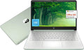 HP Laptop 14' for Students & Home, 1 Year Office 365, 4GB RAM, 256GB Storage(128GB UFS + 128GB SD Card), Intel Quad-Core Processor(Beat i3-1115G4), Wi-Fi 6, Webcam, USB C, Win 11 Pro