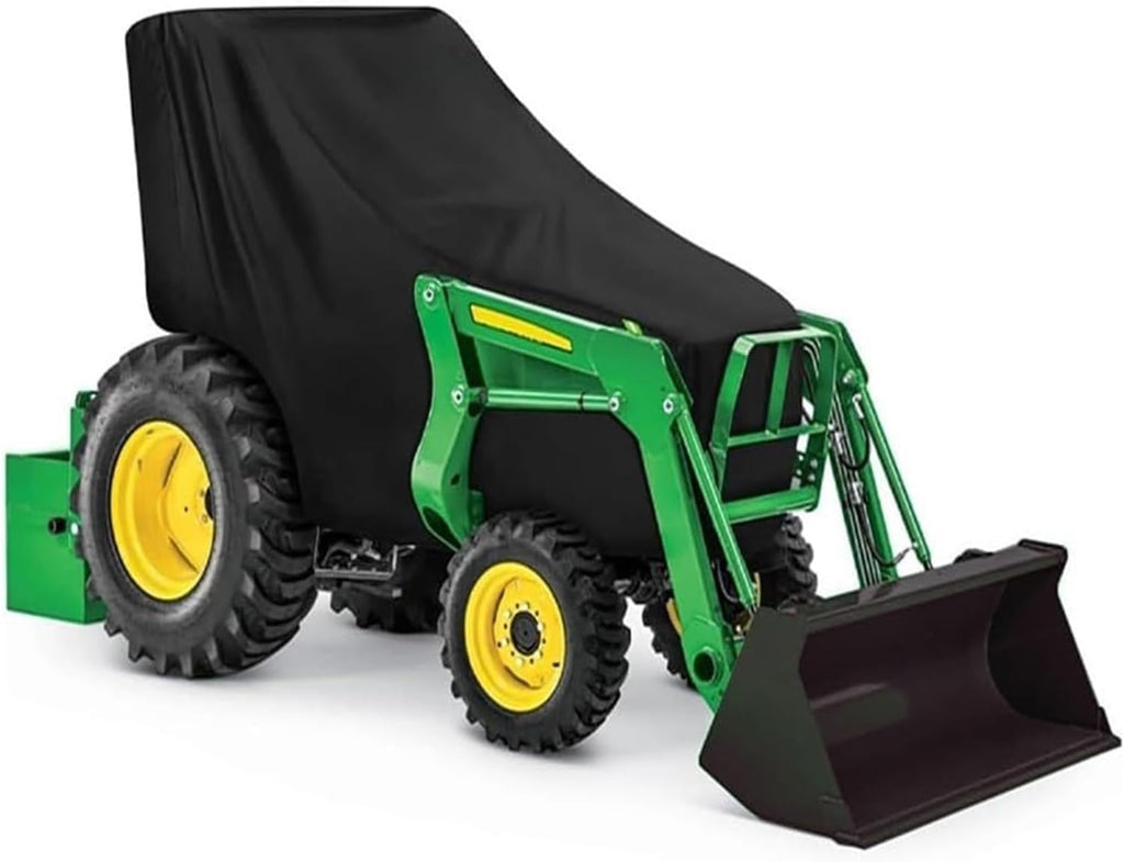 LIYUN Tractor Cover, Waterproof Compact Tractor Cover, 210T Sun, Rain, Dust, Snow Protection, Lawn Mower Cover, 79 X 128 X 259 Cm