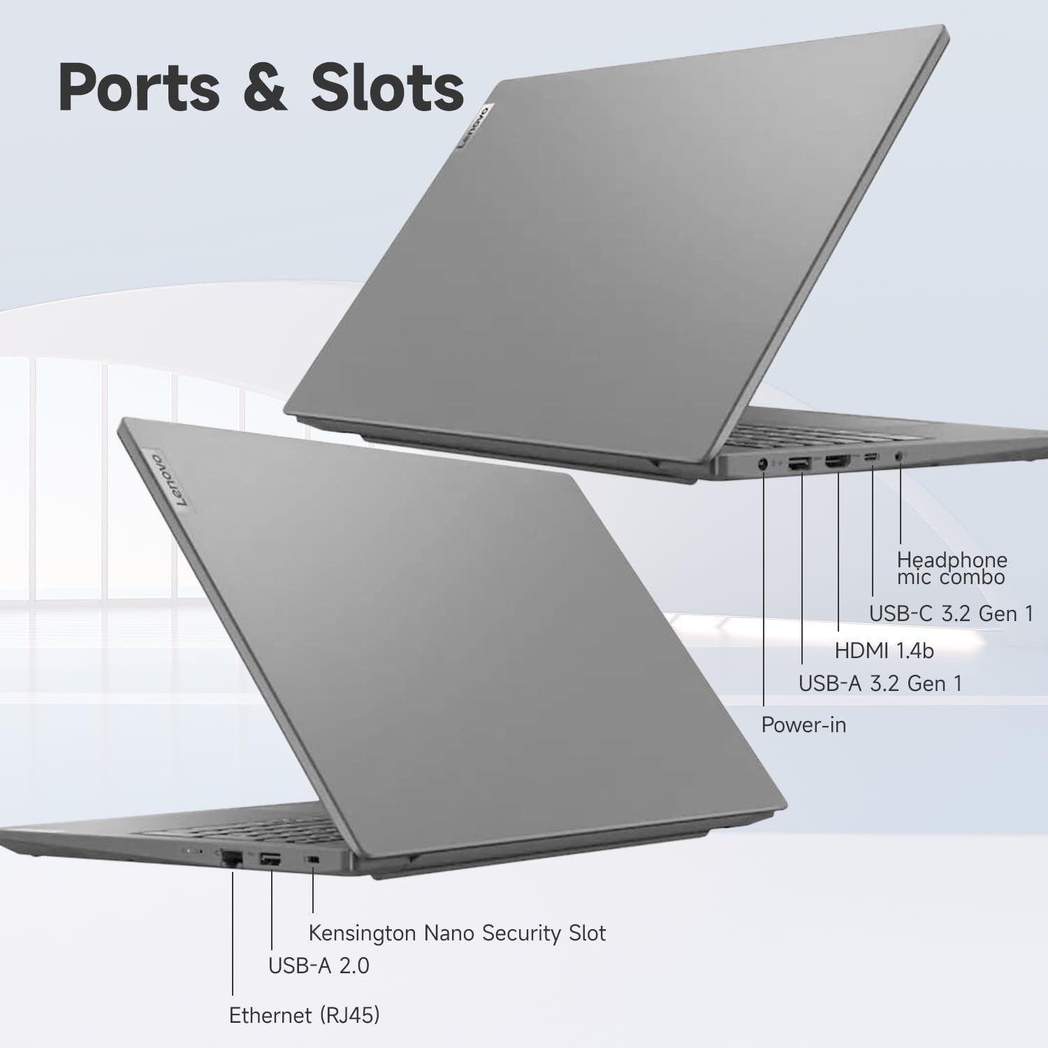 Lenovo V-Series V15 Business Laptop | 15.6' FHD Anti-Glare | 13th Gen Intel Core i7-13620H | 40GB RAM | 1TB SSD | Webcam | Wi-Fi 6 | HDMI | Windows 11 Pro | CO Foldable Laptop Radiator Cooler Bundle