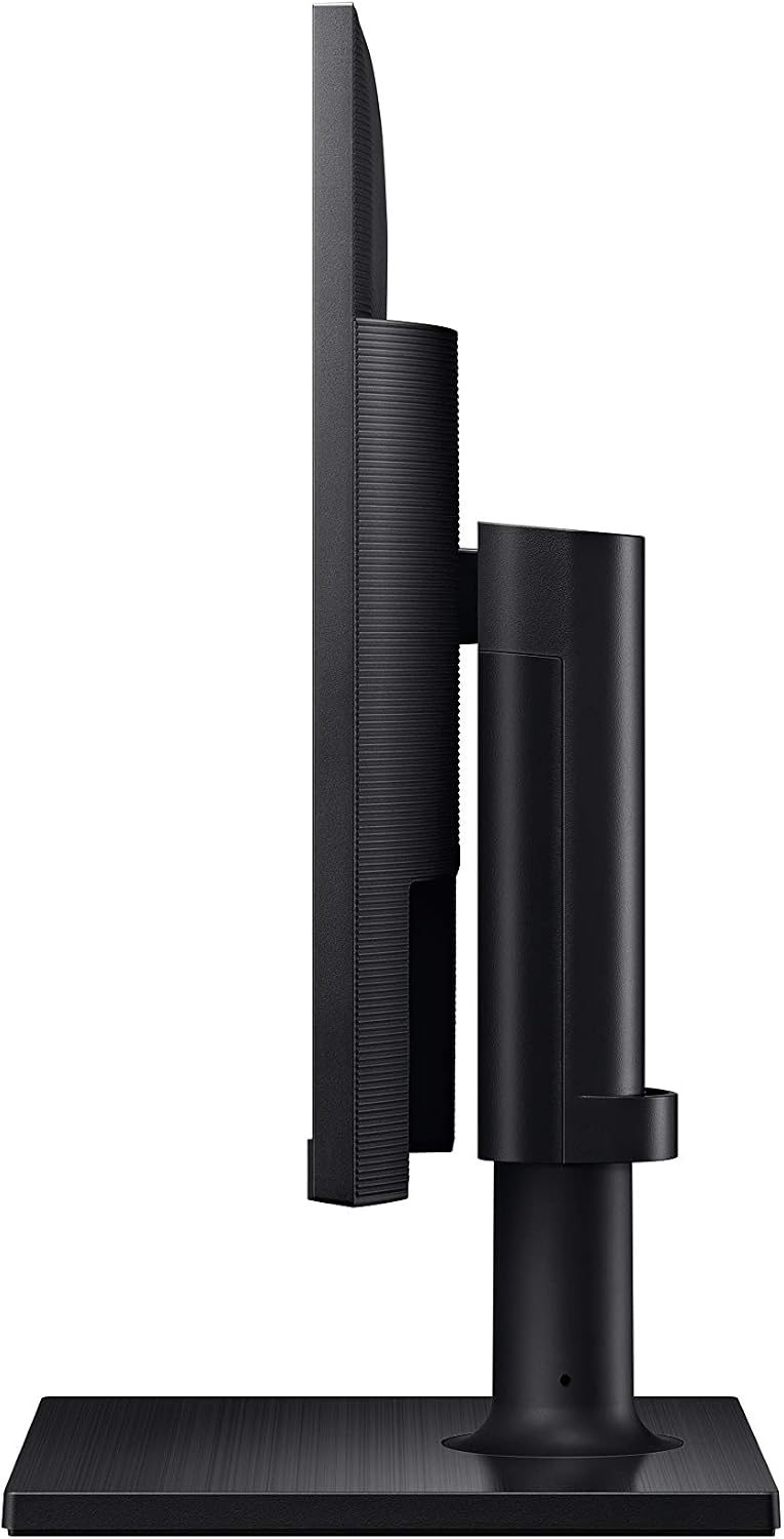 Samsung FT45 Series 24-Inch FHD 1080p Computer Monitor, 75Hz, IPS Panel, HDMI, USB Hub, Height Adjustable Stand, 3 Yr WRNTY (LF24T452FQNXGO)
