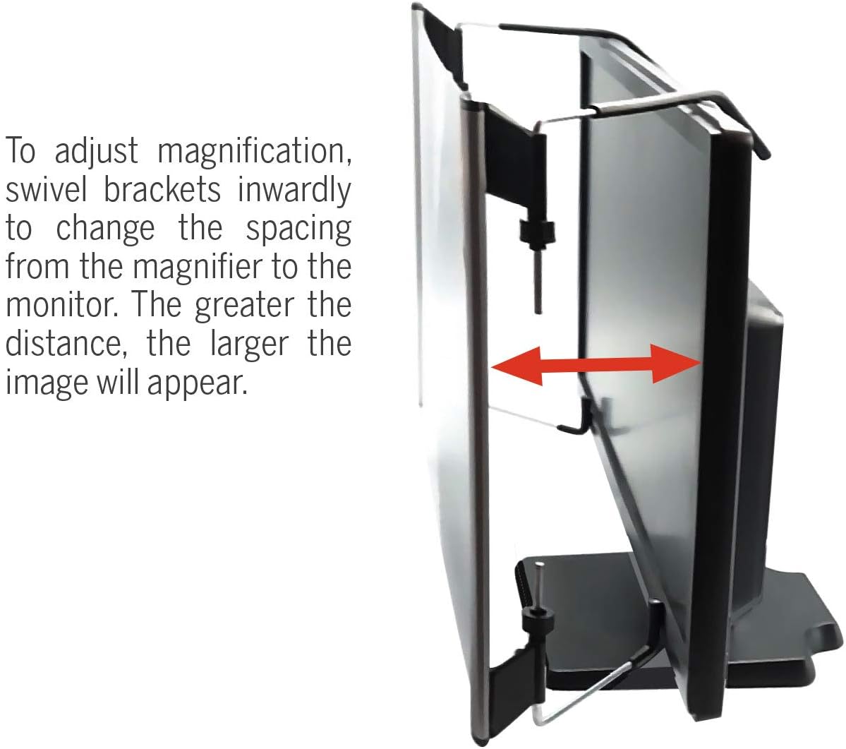Kantek MAXVIEW LCD Computer Monitor Screen Magnifier for 27-Inch Widescreen Monitors (Measured Diagonally) (MAG27WL)