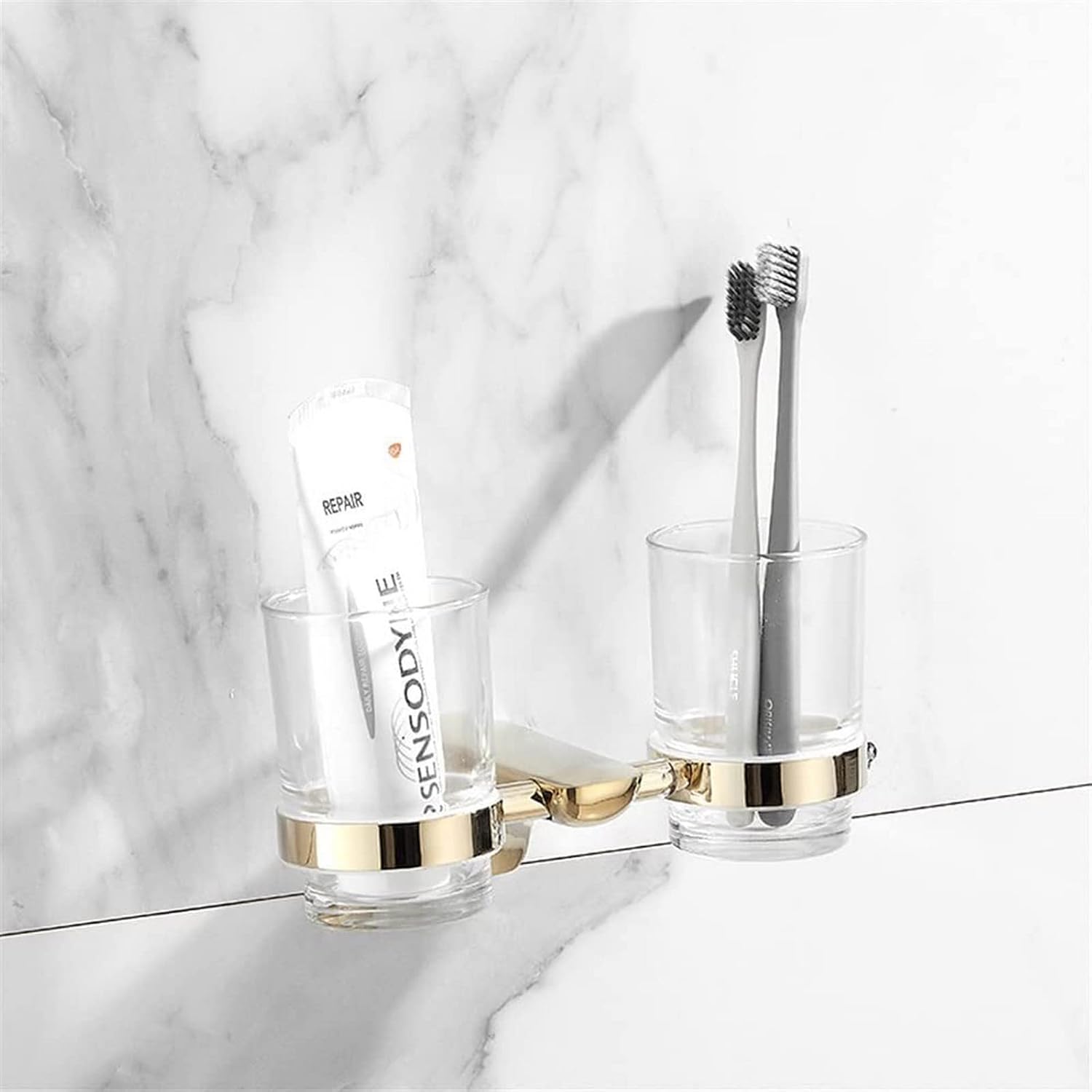Bathroom Rack Bathroomccessories Paperolder, Corner Shelf, Rail, Toilet Brusholder, Towel Racks, Brass Gold Bathroomardware Set Bathroomecor Soapish(Toothbrush Cup)